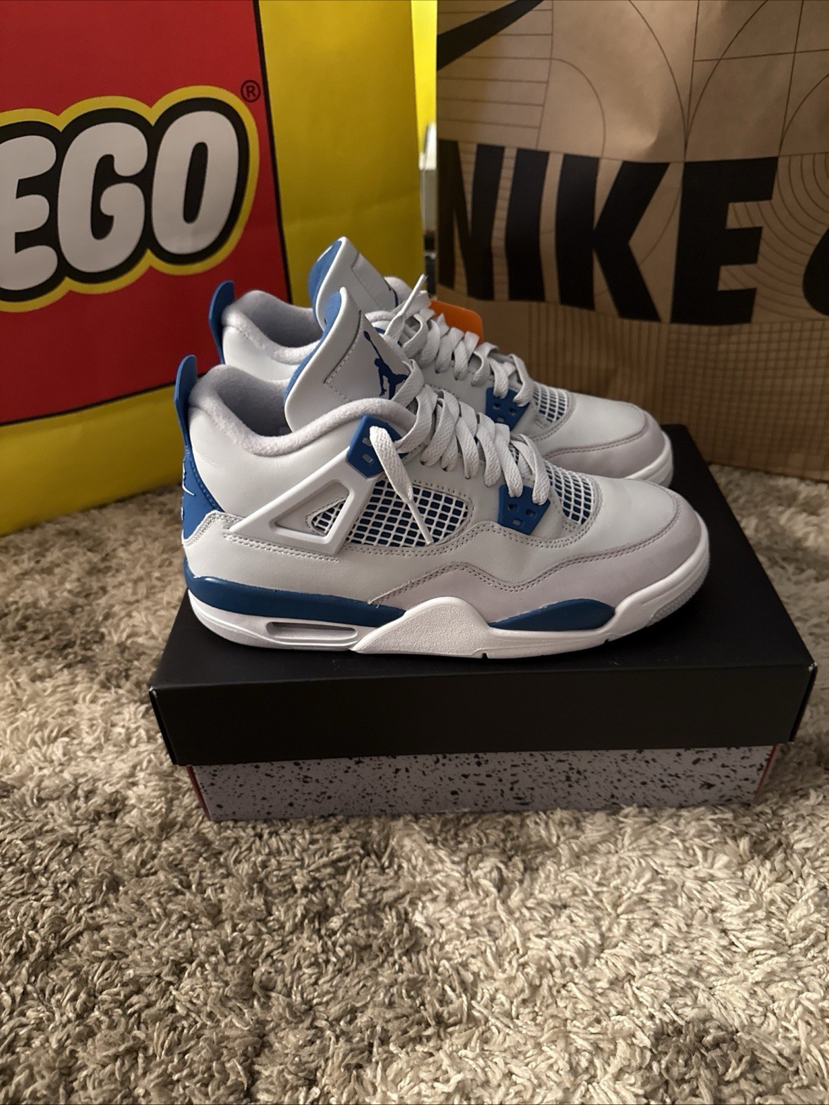 Jordan 4 Military Blue 2024 Size 7 New