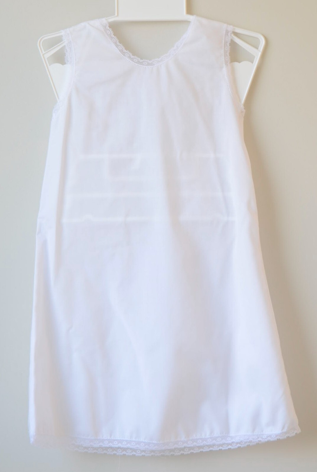 NWT Petit Ami White Gown Christening Dedication Dress 6 Months 6M Baby Girls