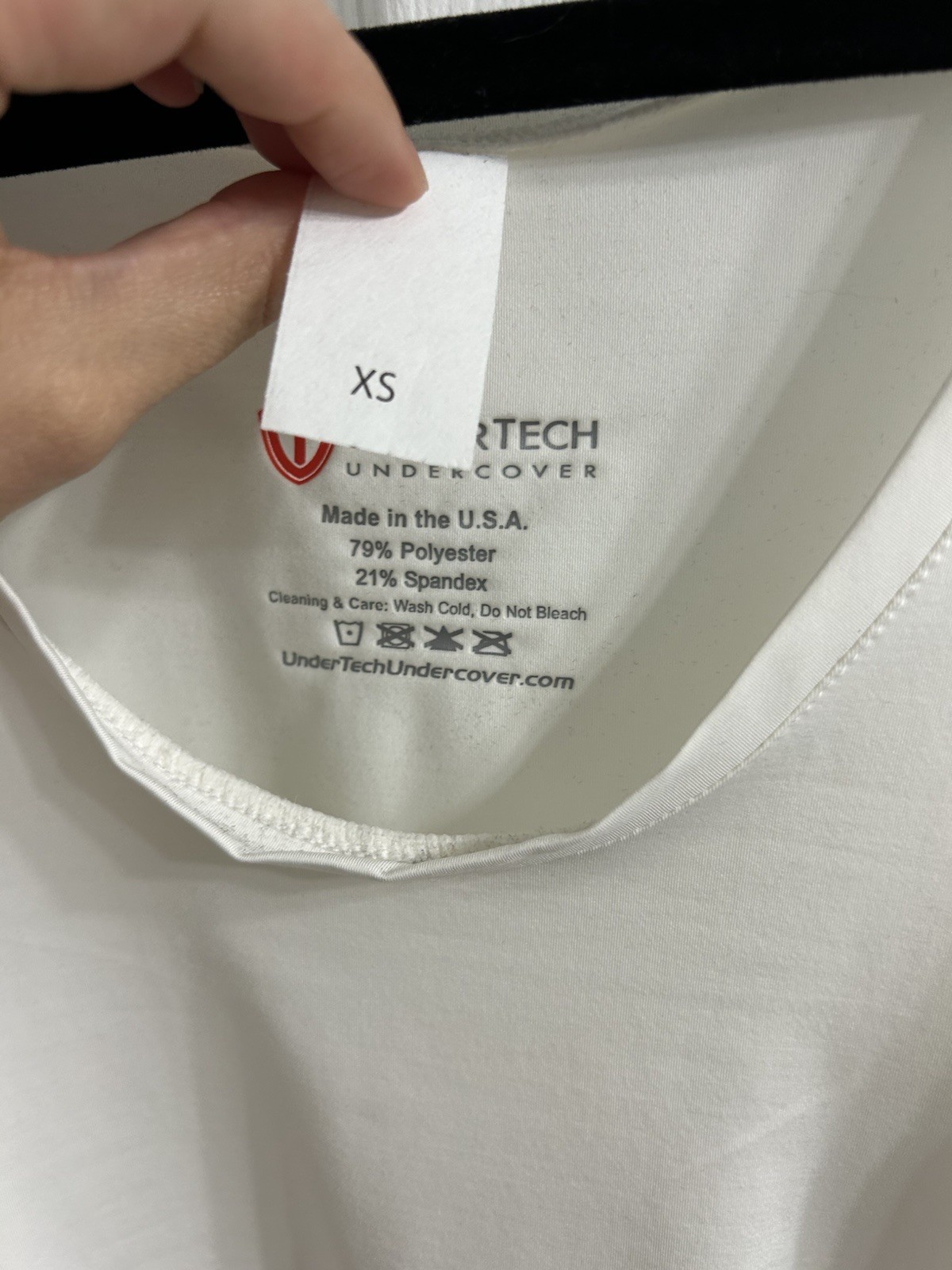 NWT- Undertech under cover concealed carry tank top in white xs