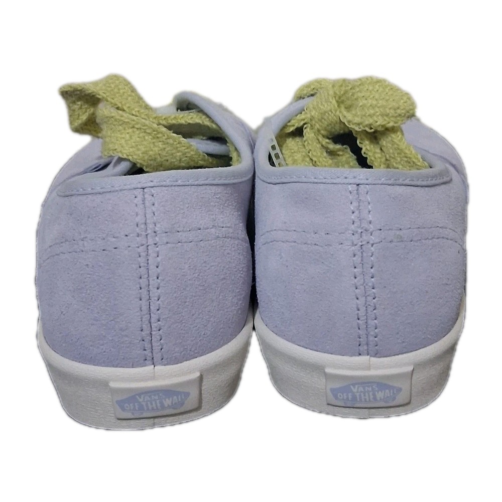 VANS Authentic Lowpro Fat Lace Lime Sherbet Suede Men 5.5/Women 7 NEW