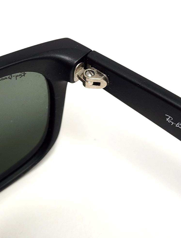 Ray Ban Wayfarer Matte Rubber Black Sunglasses RB2132 622 Unisex*