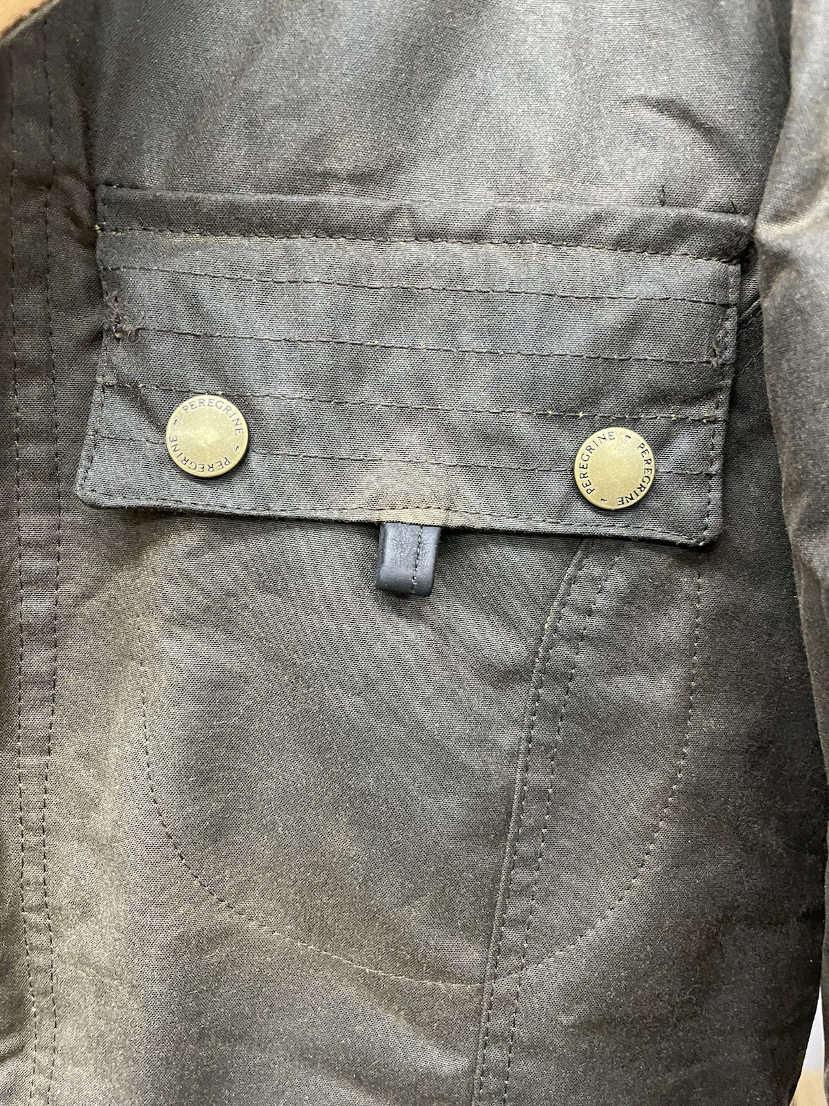 PEREGRINE Bexley Waxed Water Resistant Cotton Jacket Brown Choose Size NWT