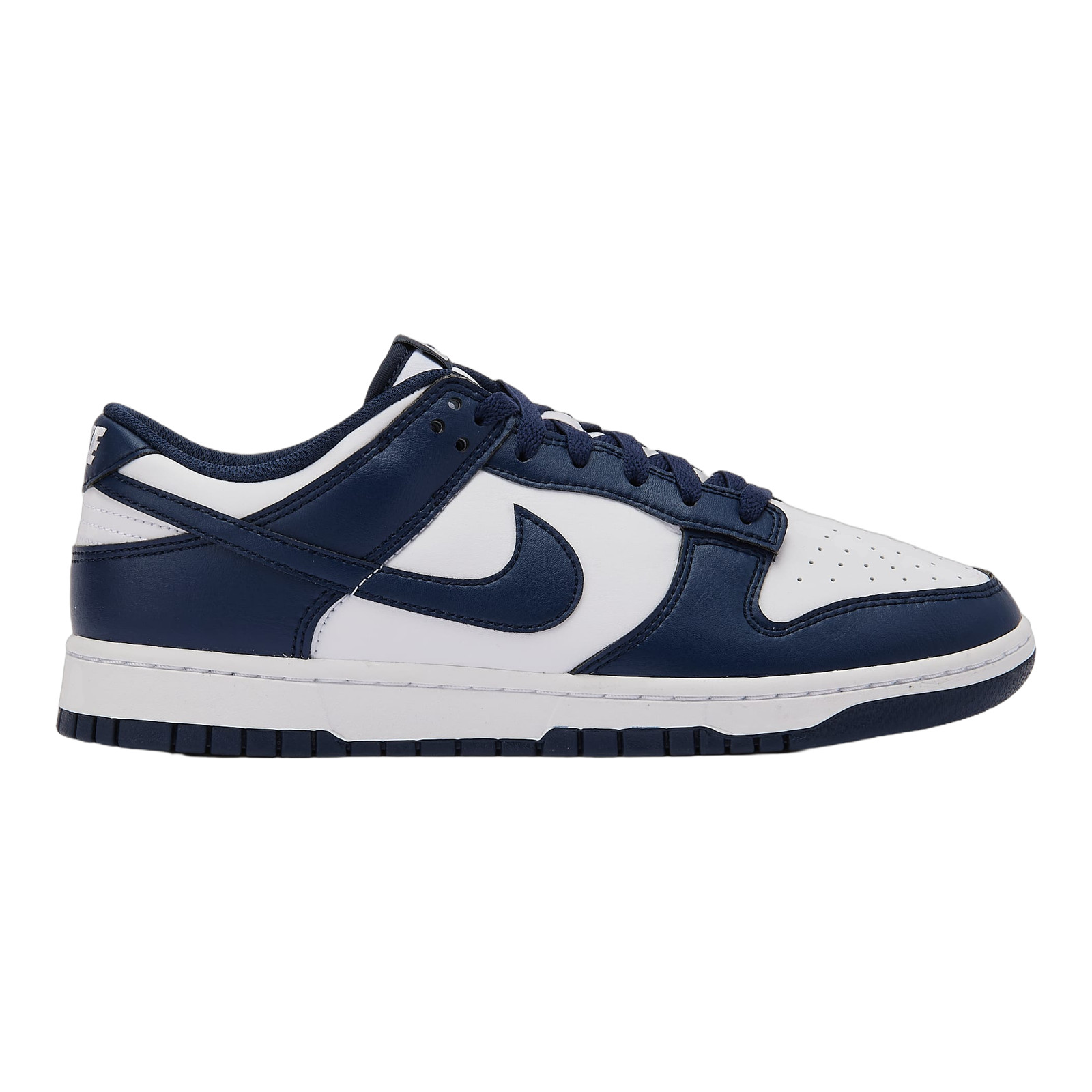 NIKE DUNK LOW White/Midnight Navy-White Mens Size 8-14 HF5441-107 New