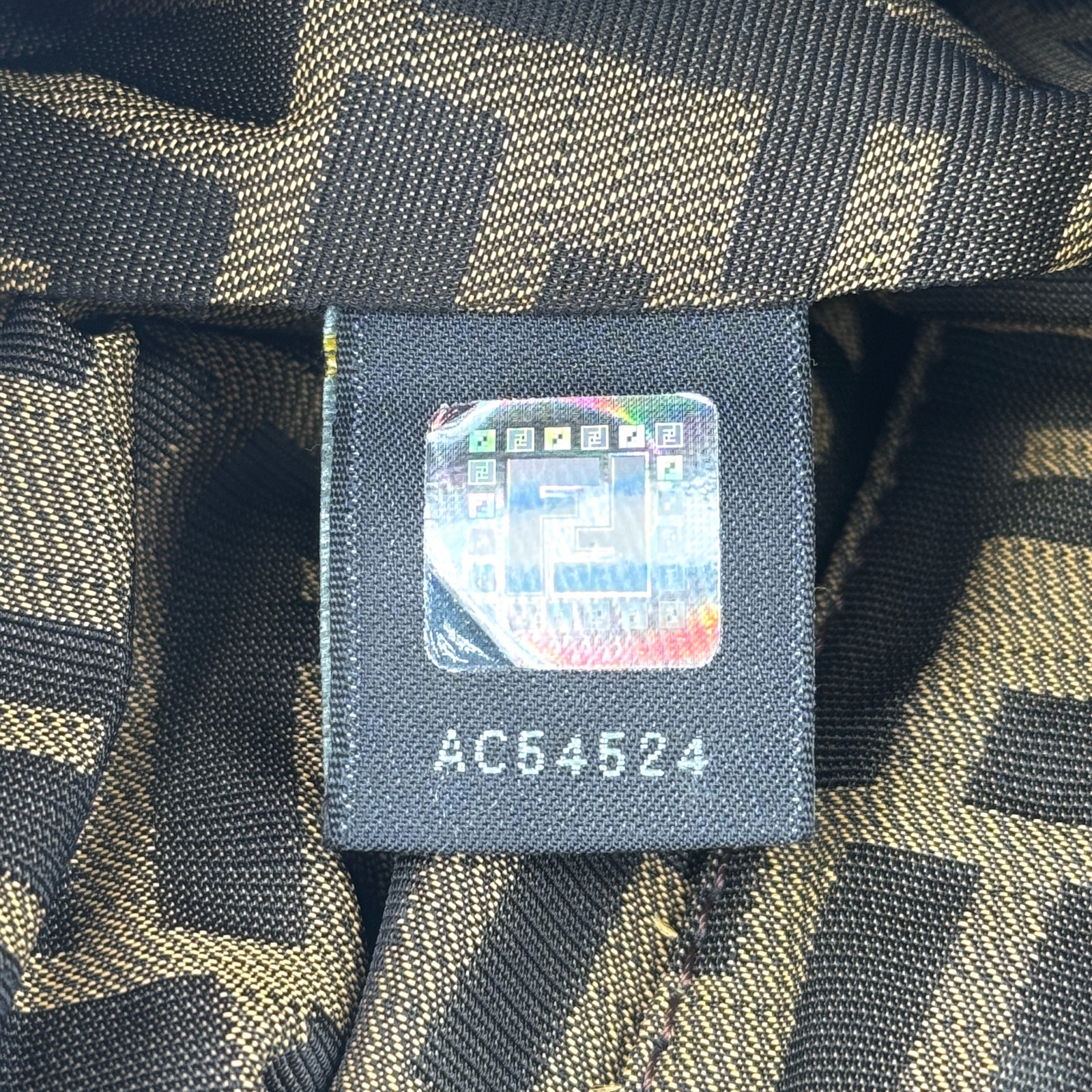 FENDI Spy Bag Zucca Authentic