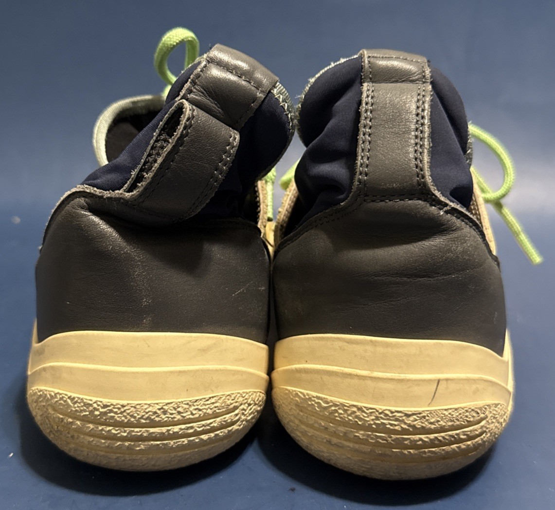 Lanvin Colorblock Neoprene Lace-Up Stretch Knit Sock Sneakers Size 8
