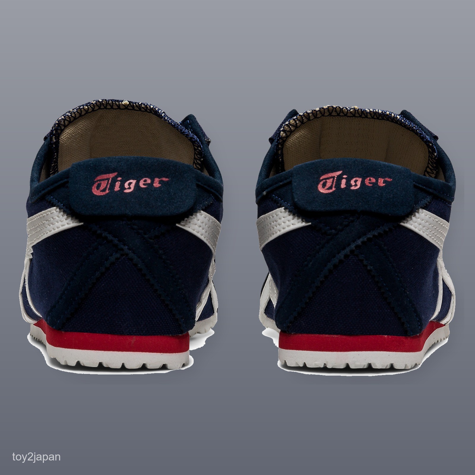 Onitsuka Tiger MEXICO 66 SLIP-ON 1183A360-401 Navy Off-white Men’s Size New