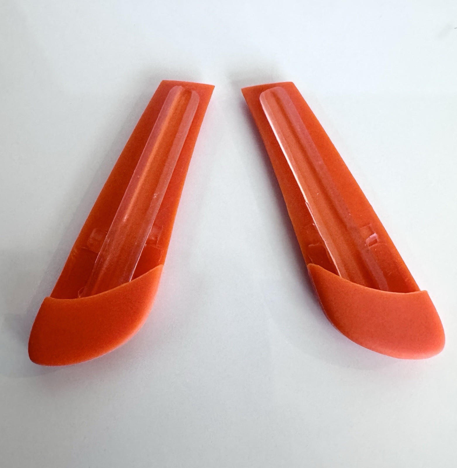 Ray Ban RX 7025 RB7025 Eyeglasses Orange Replacement Temple Tip Ends 1-Pair 53mm