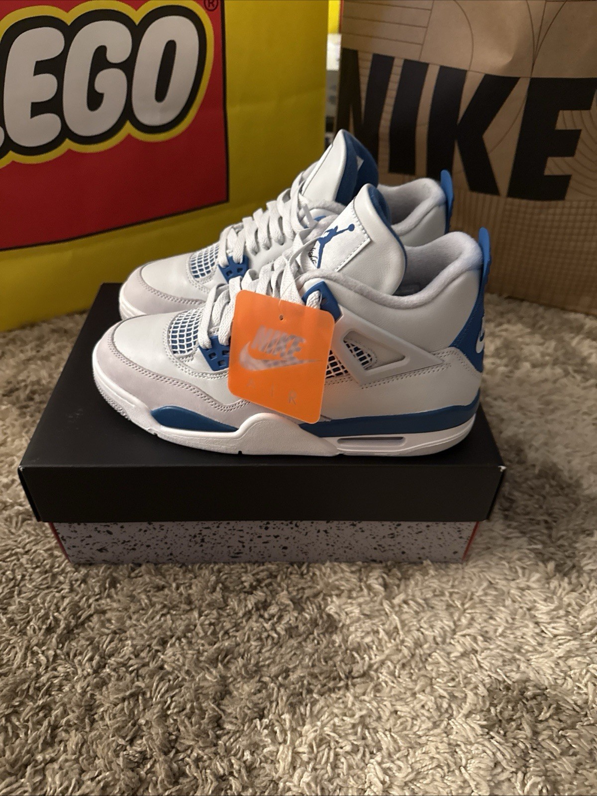 Jordan 4 Military Blue 2024 Size 7 New