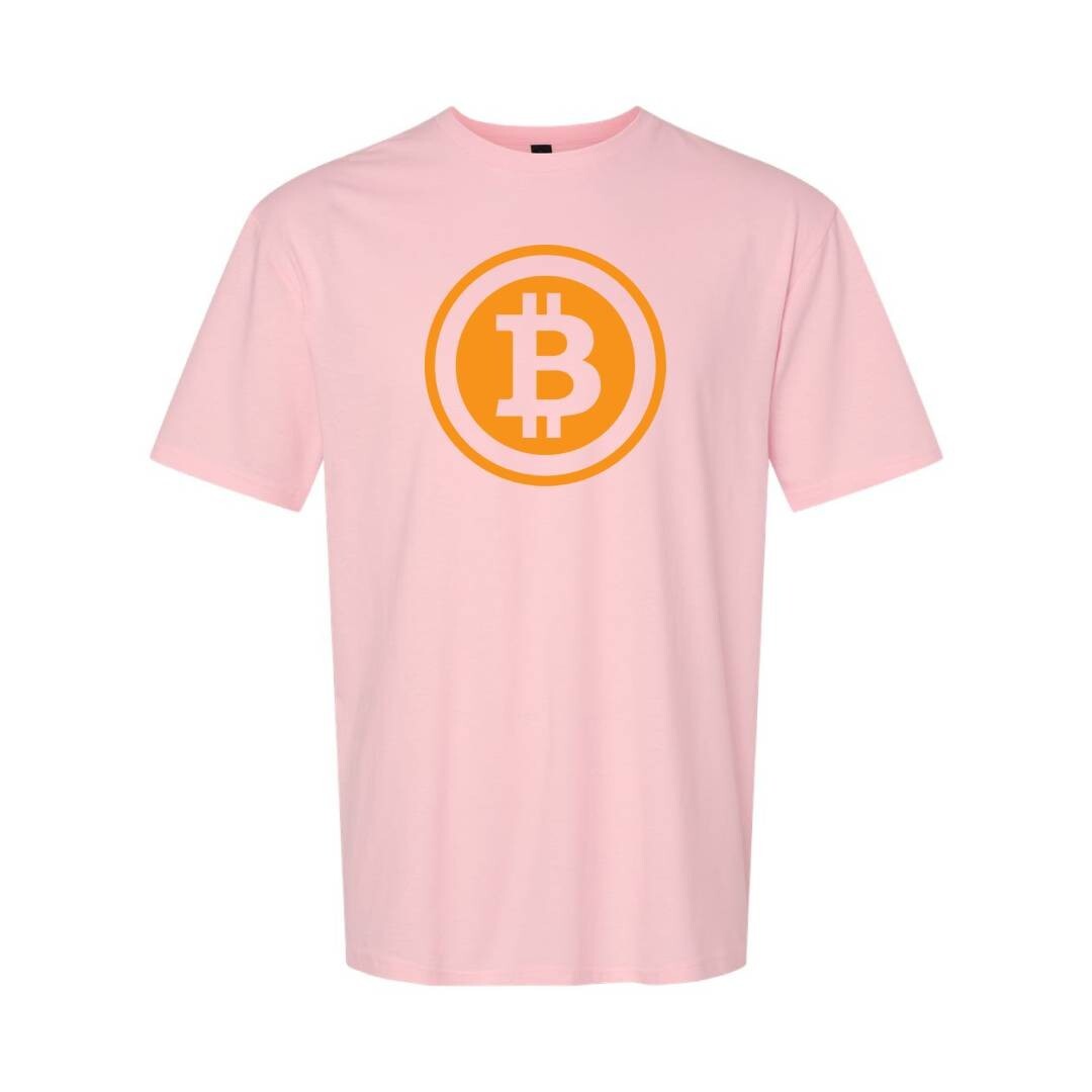 Bitcoin Logo Crypto Symbol Tshirt Cryptocurrency Tee Print DTF T-Shirt S/5XL