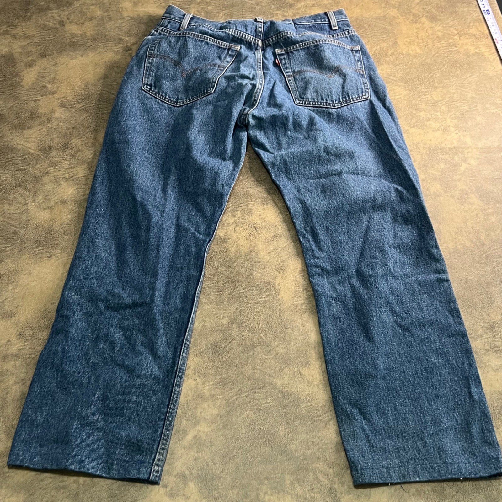 Levi’s 505 Regular Fit Jeans Mens 38×30 Blue Vintage 2002 Straight Leg y2k