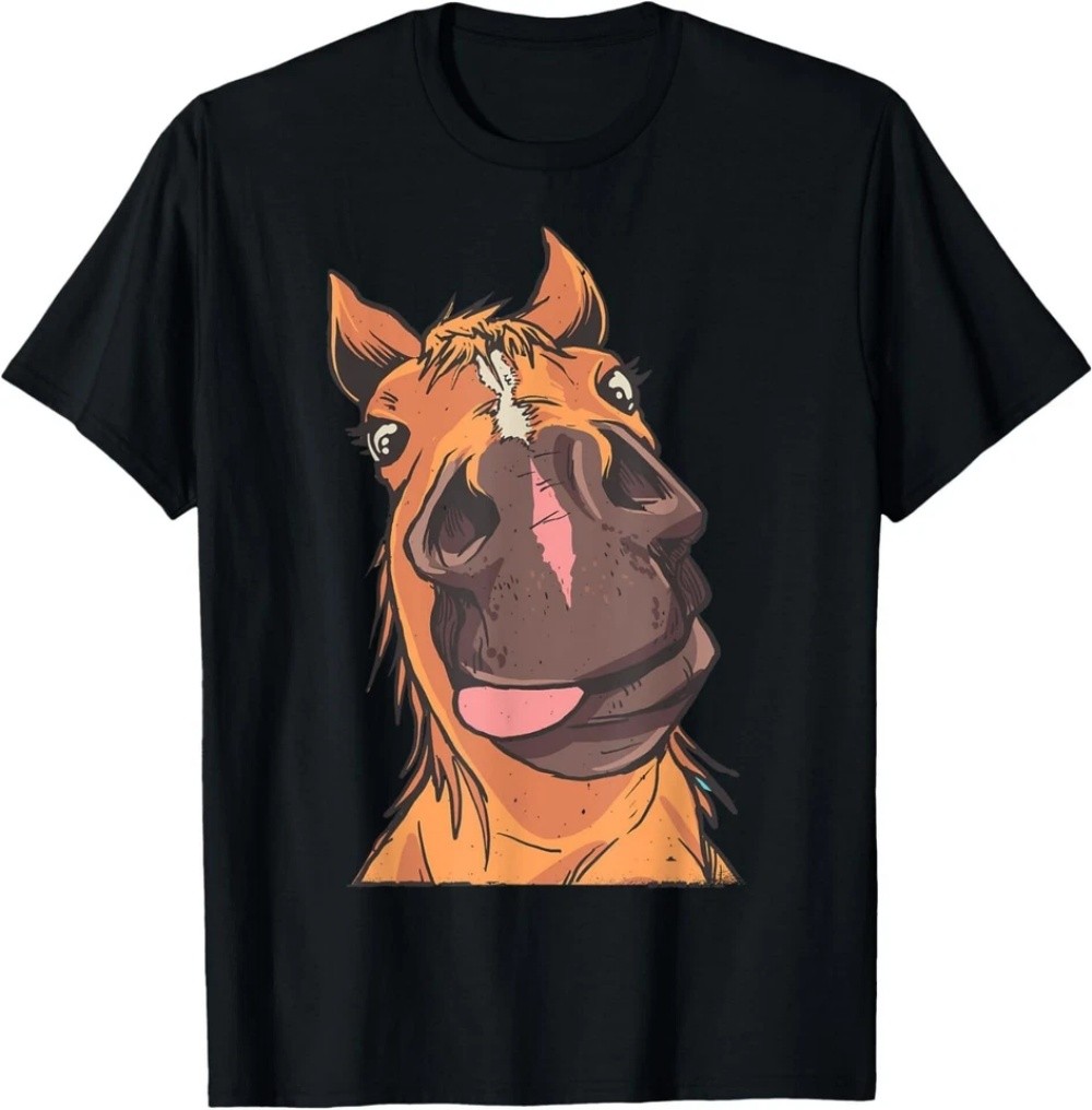 Funny Horse Riding Horse Lover Gift Tee Gift Unisex T-Shirt