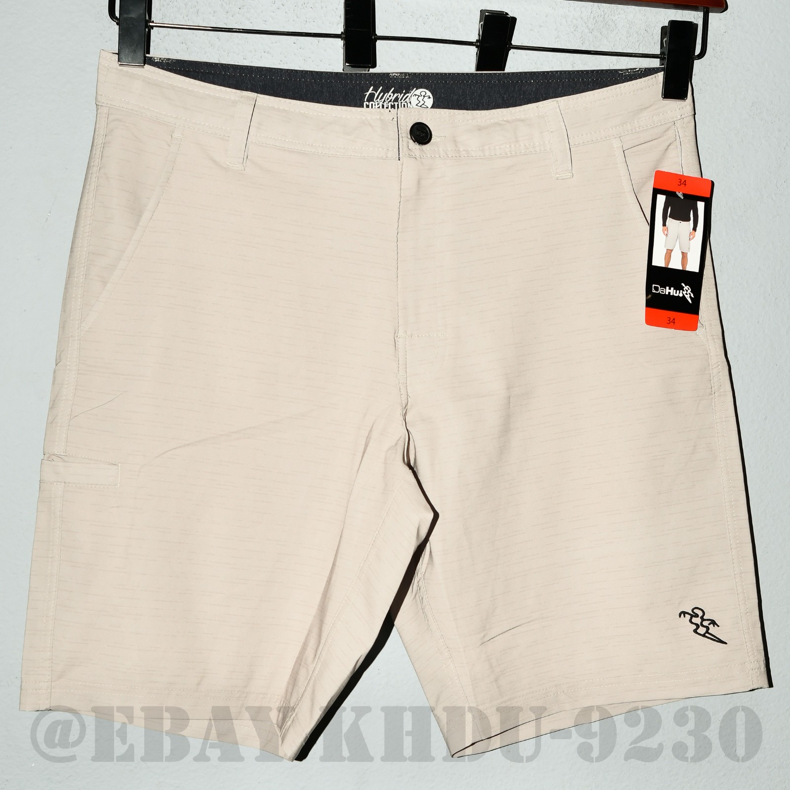 Da Hui Men Shorts Hybrid Collection select szie and colors.Black, Tan