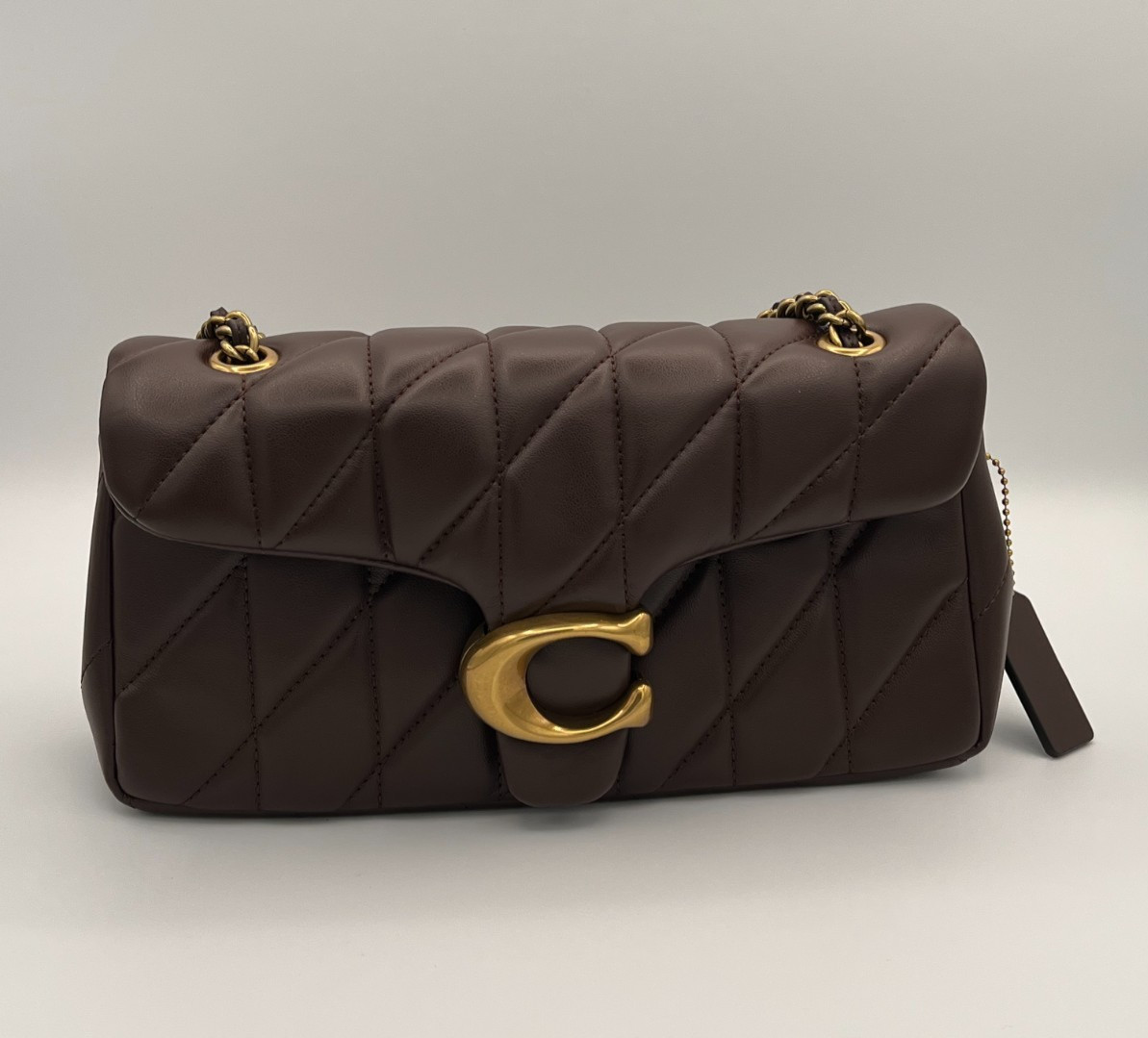 Coach Tabby Shoulder Bag 26 With Pillow Quilting Maple Color NWOT