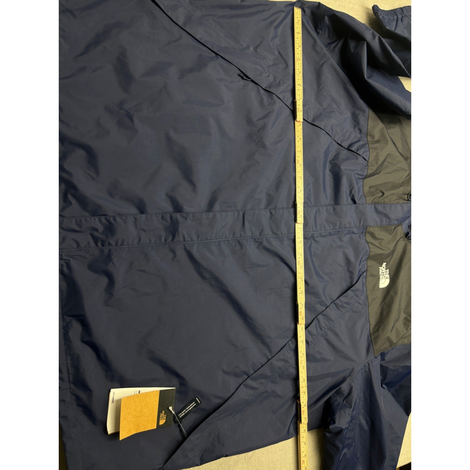 The North Face Mens Big Antora Jacket Navy Blue Black 5X NF0A84K192A-5X NEW