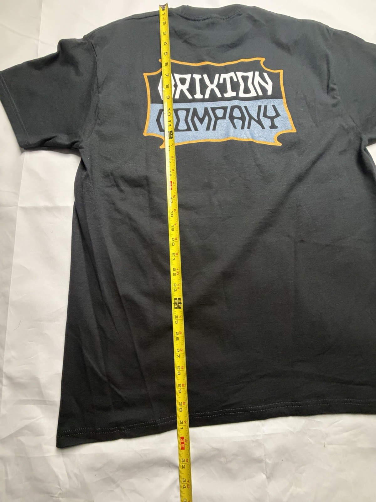 Brixton Company Pillar Trippy Graphic Mens SS Shirt Sz L Standard Fit B89/90