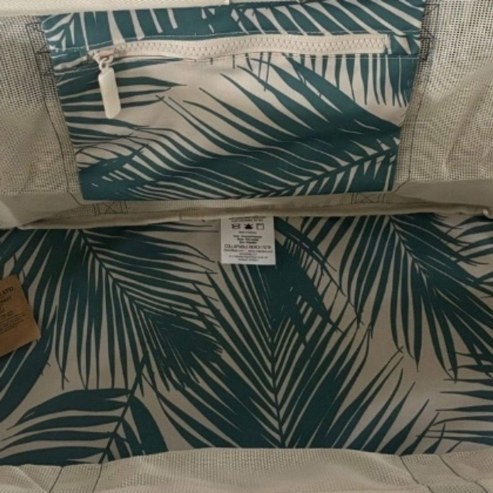 ALOHA Collection CleverMade Collapsible Beach Tote
