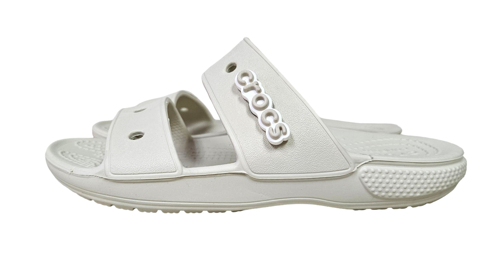 Crocs Z4001* Unisex Beige Classic Slide Sandals Size W4 M2