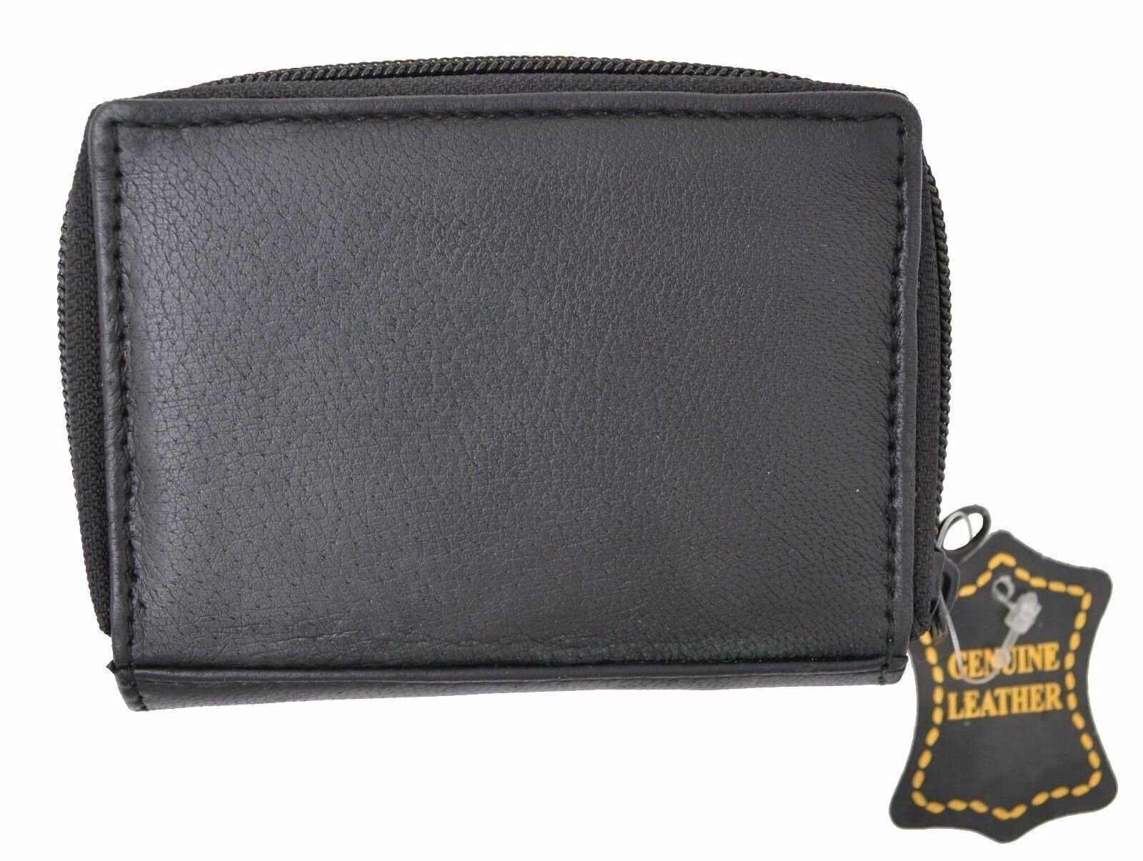 Genuine Leather Credit Card Holder Accordion Wallet by Marshal