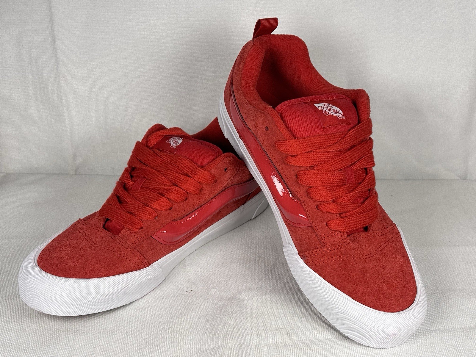 Vans Knu-Skool Suede Patent – Racing Red Men’s Size 11.0