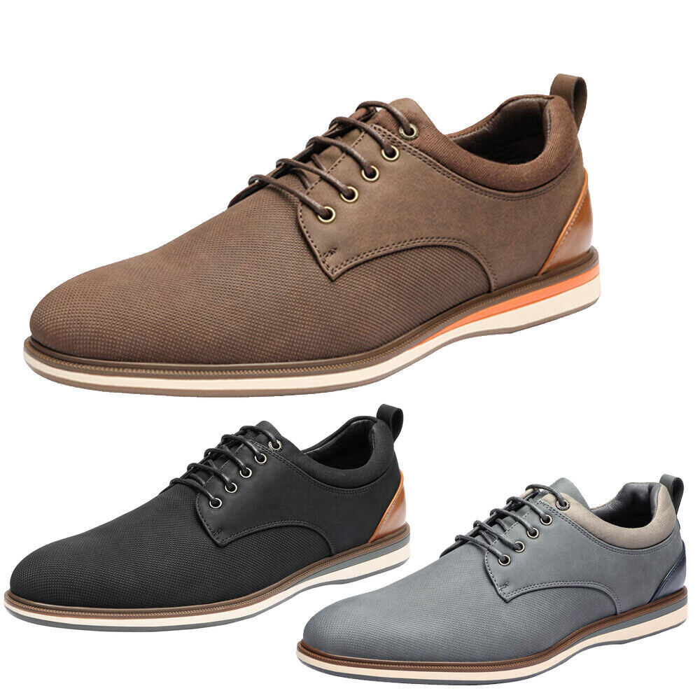 Bruno Marc Men’s Dress Shoes Classic Oxford Shoes Comfort Walking Casual Shoes