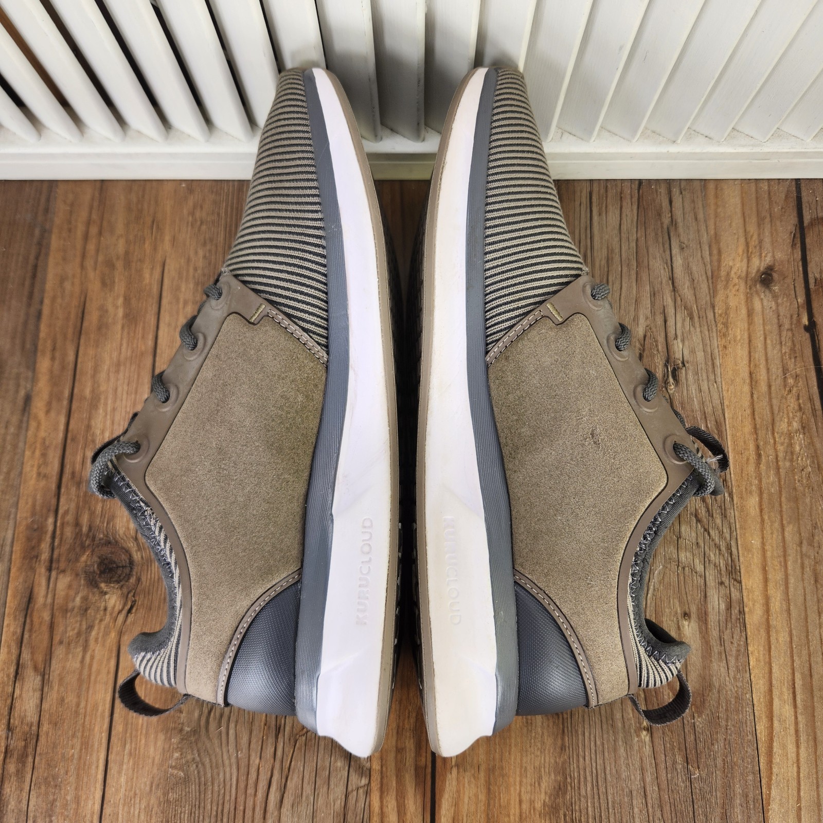 KURU Atom Sneakers Mens Size 8.5 Brown Athletic Trainers Lifestyle Walking Shoes