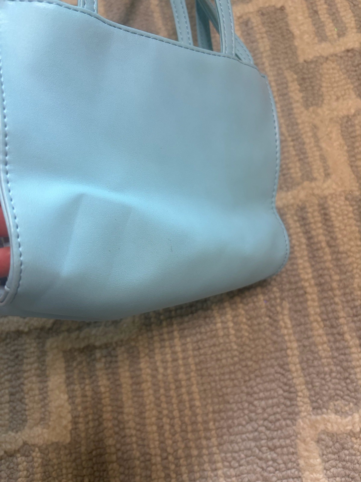 Telfar Small Cerulean Blue Small Shopping Bag