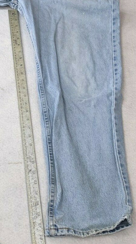 Levi’s 540 38×30 Relaxed Fit Jeans Distressed Denim USA Made 100% Cotton