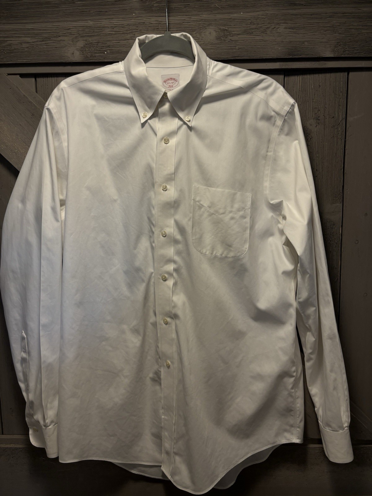 Brooks Brothers Men’sThe Original Polo Shirt Non -IRON 15 1/2 – 4/5 Button Down