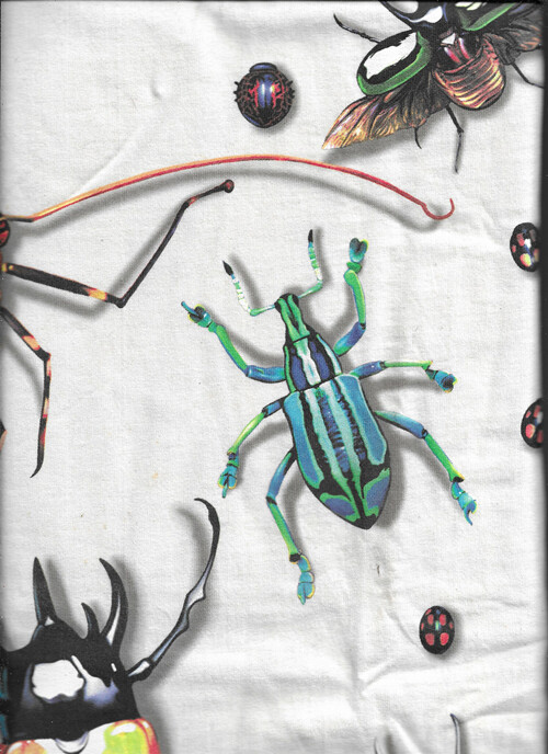 Insects NEW t-shirt XXL, XL adult Liquid Blue vintage white made in USA label