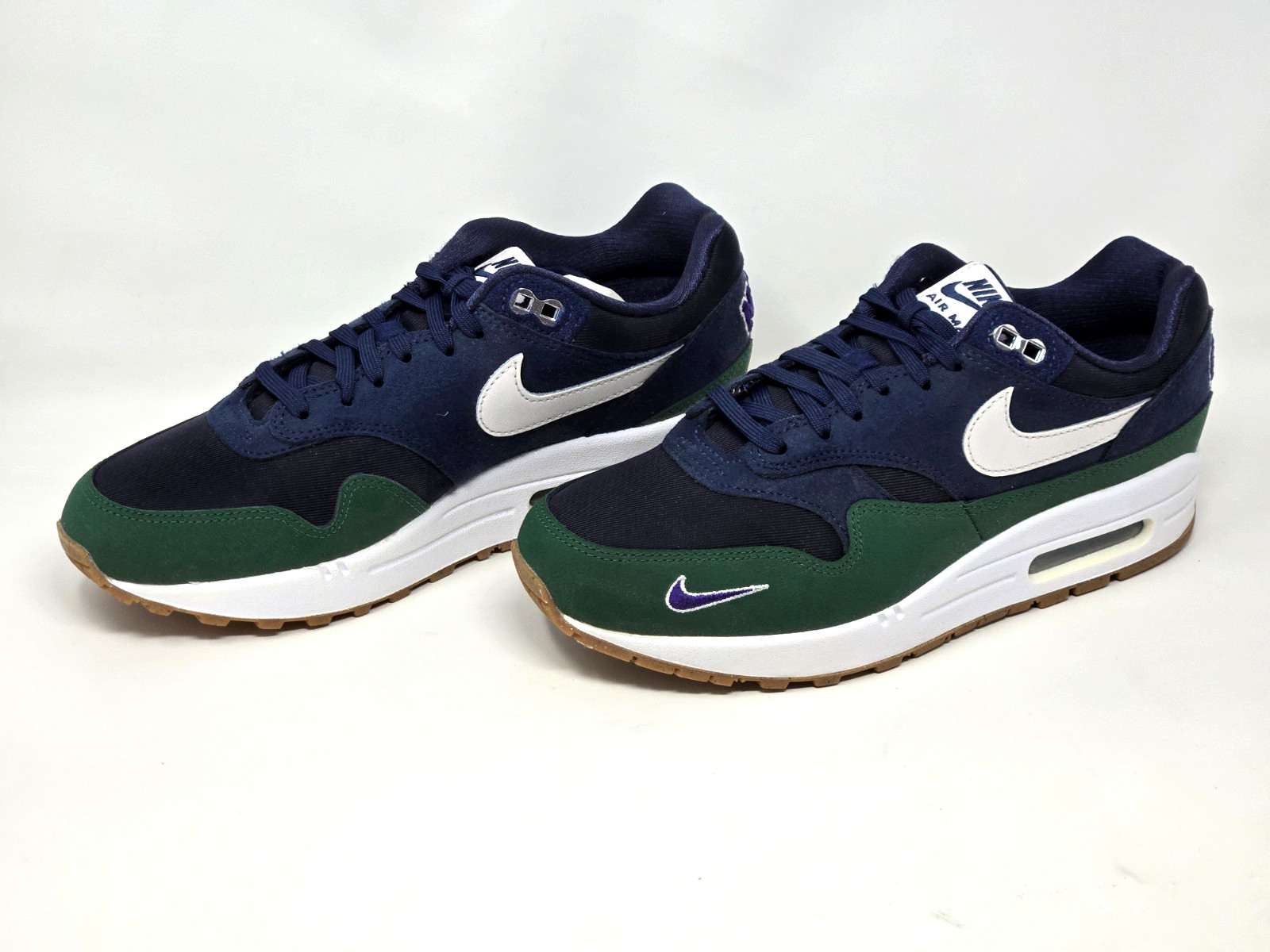 Nike Air Max 1 87 QS Womens Size 7.5 Gorge Green Blue White Shoes DV3887-400 NBY