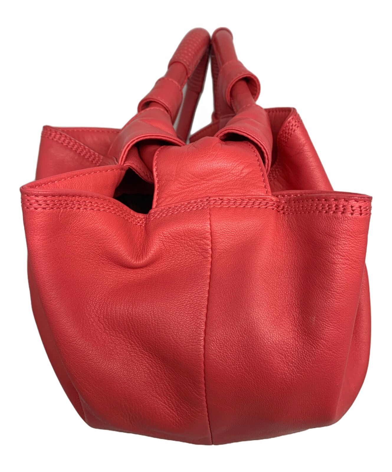 LOEWE Handbag Nappa Aire Leather Pink Authentic From Japan