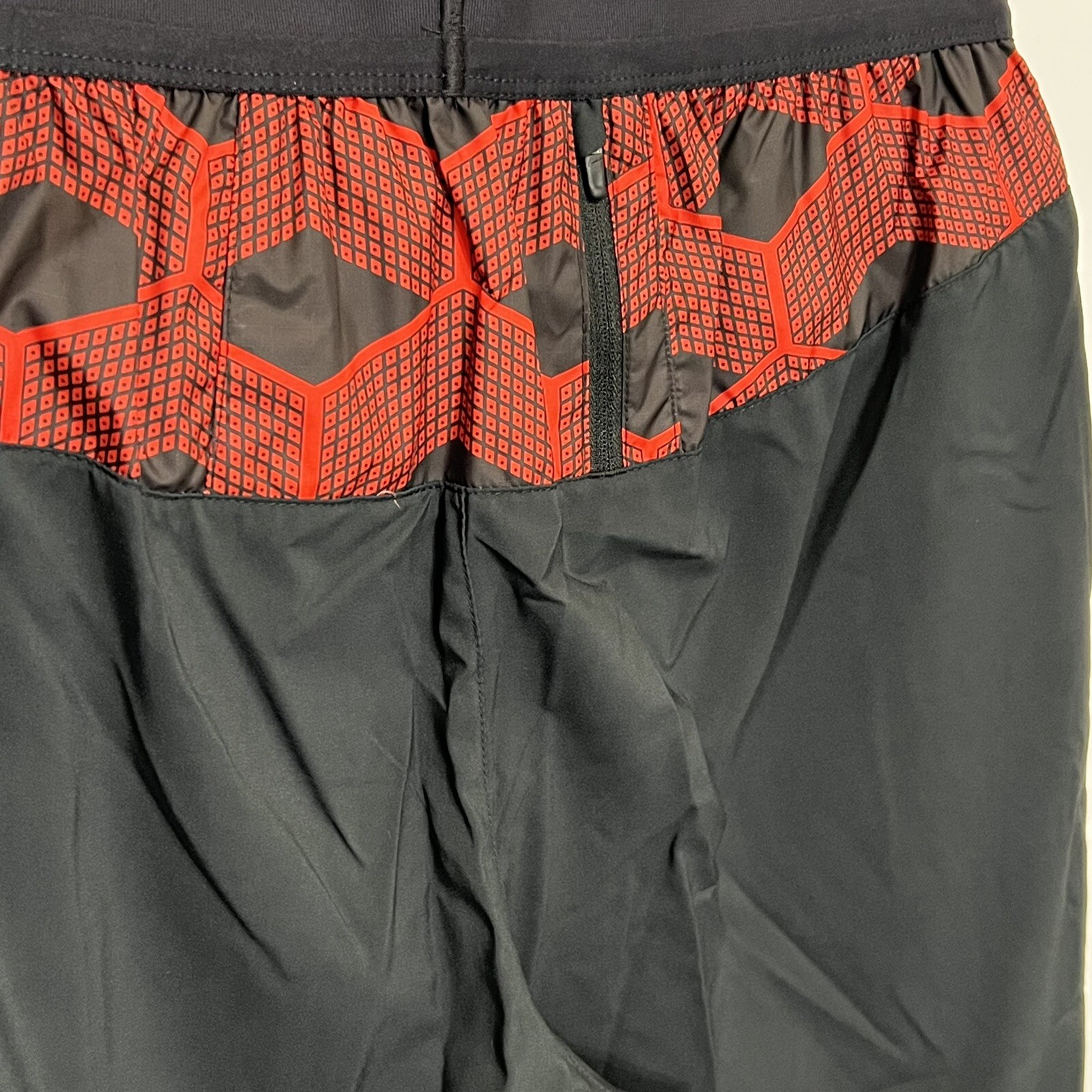 NIKE Shield Men Size Large TEAM KENYA Reflective Training Track Pants Zip Leg