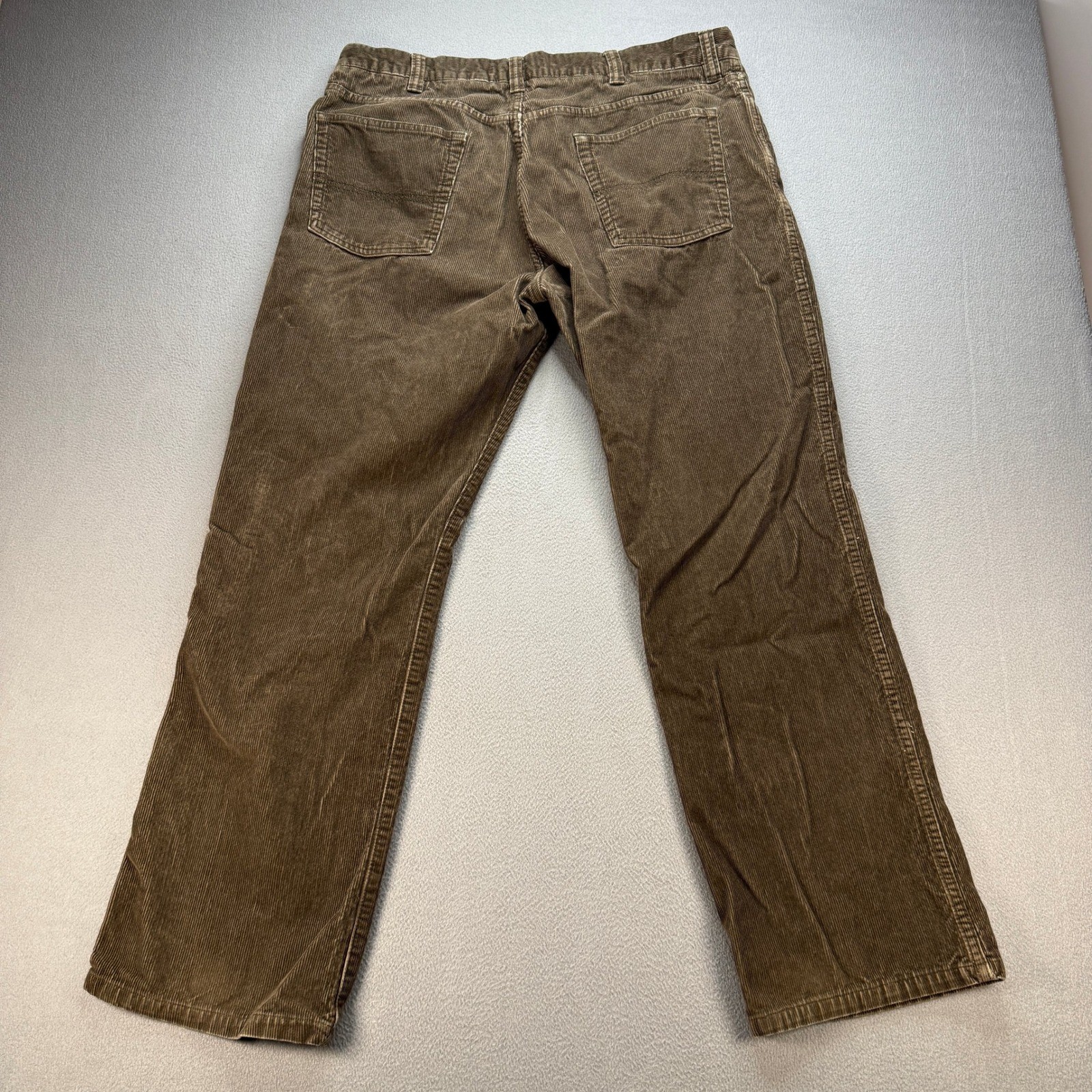 LL Bean Corduroy Pants Standard Fit 36×30 (FIT 36×29) Brown Straight Leg Cotton