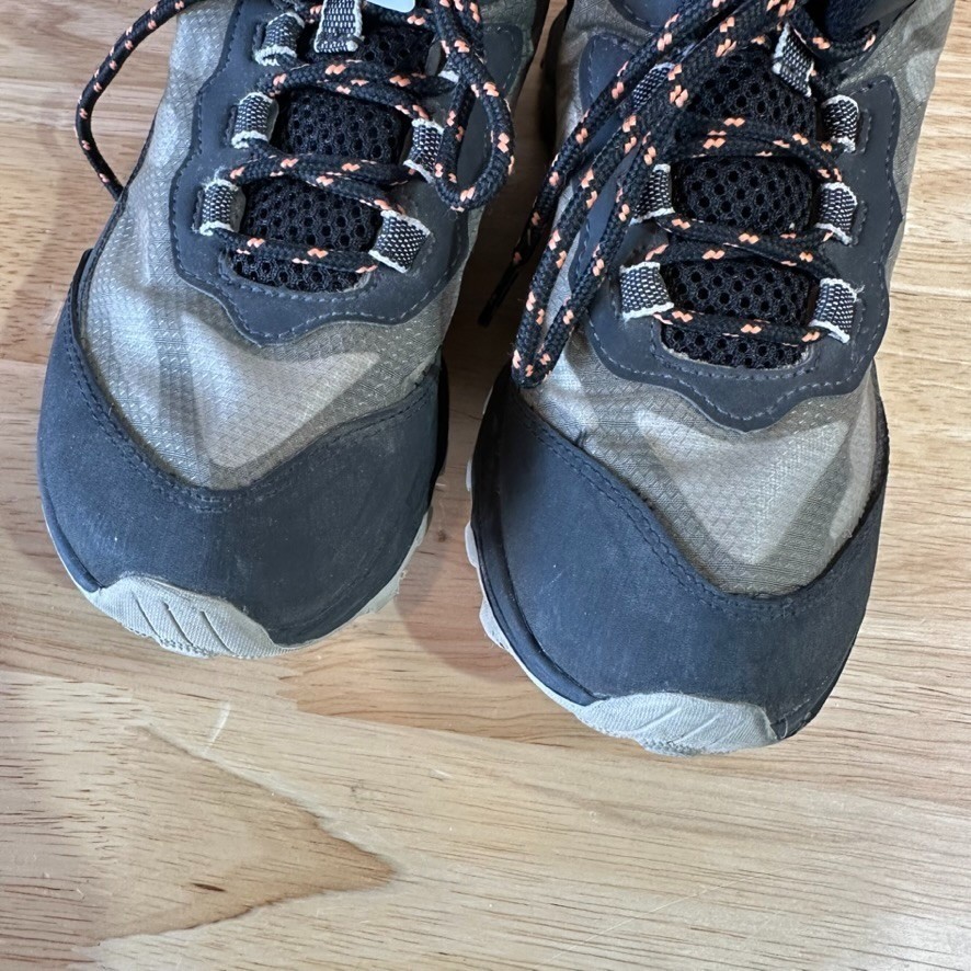 Merrell Juniors Moab Speed Mid Black Sneaker Boots Size 3 Lace Up MK265424