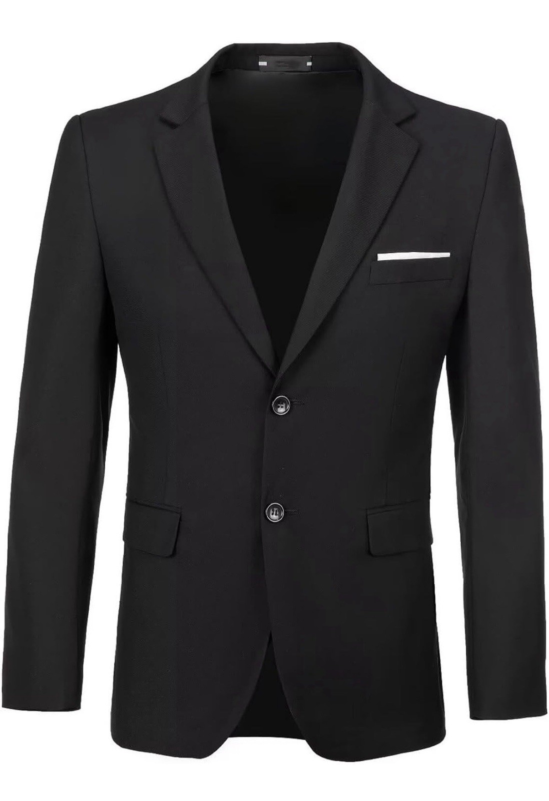 Black Suit Blazer For Men Size XL