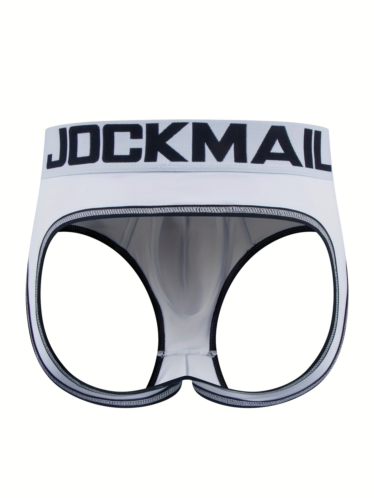 Men’s Jockstrap Low Waist Briefs with Open Back Modal Sexy Underwear