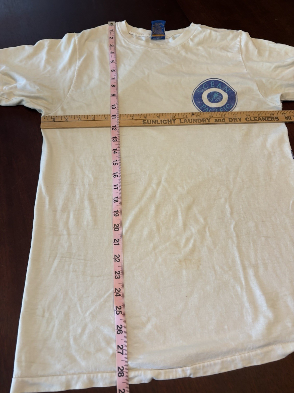 VINTAGE Ocean Pacific Shirt Mens Large Volleyball OP Beach USA 1989 USA 1980s
