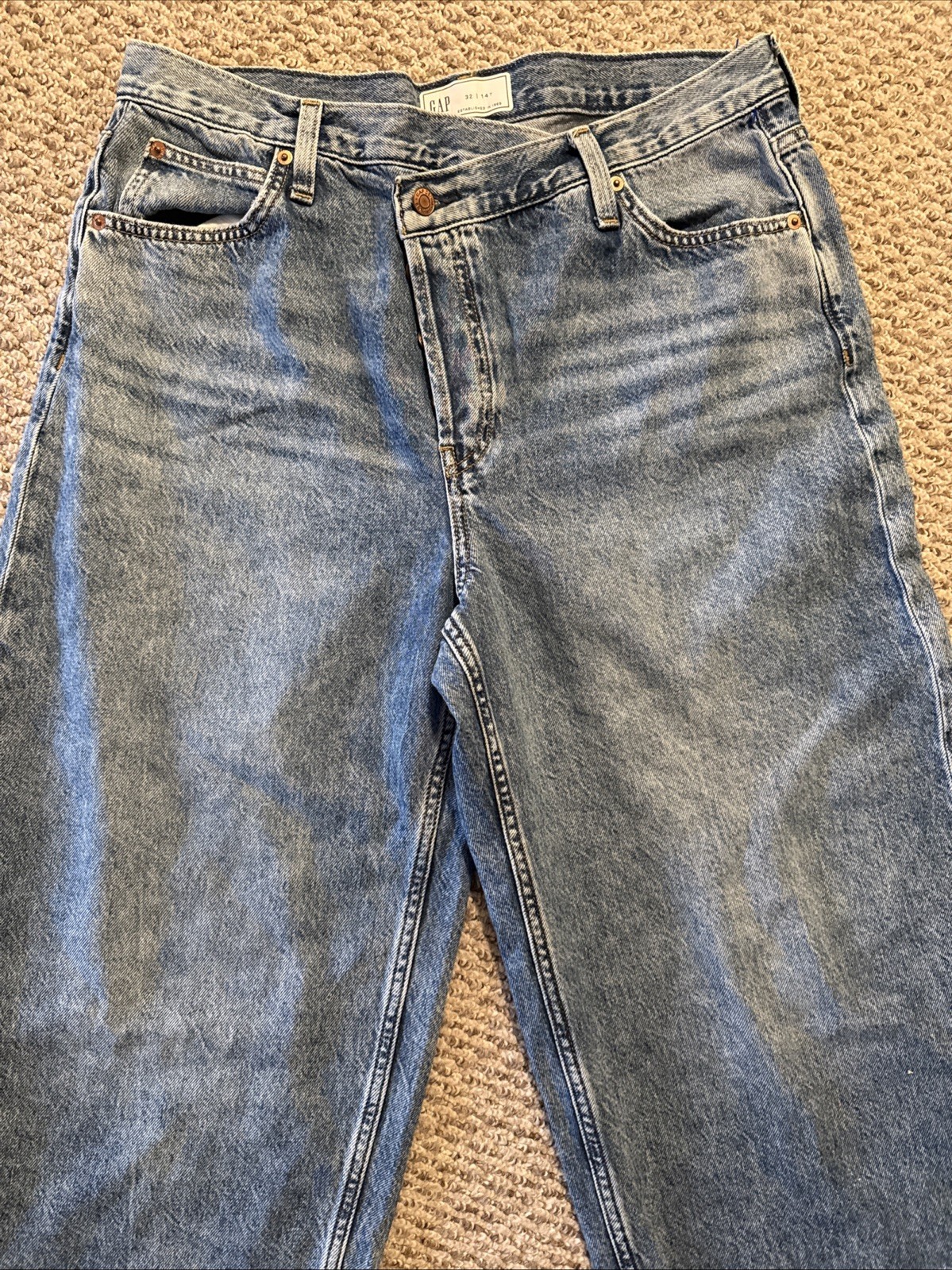 GAP Denim Button Fly Jeans 32 / 14T