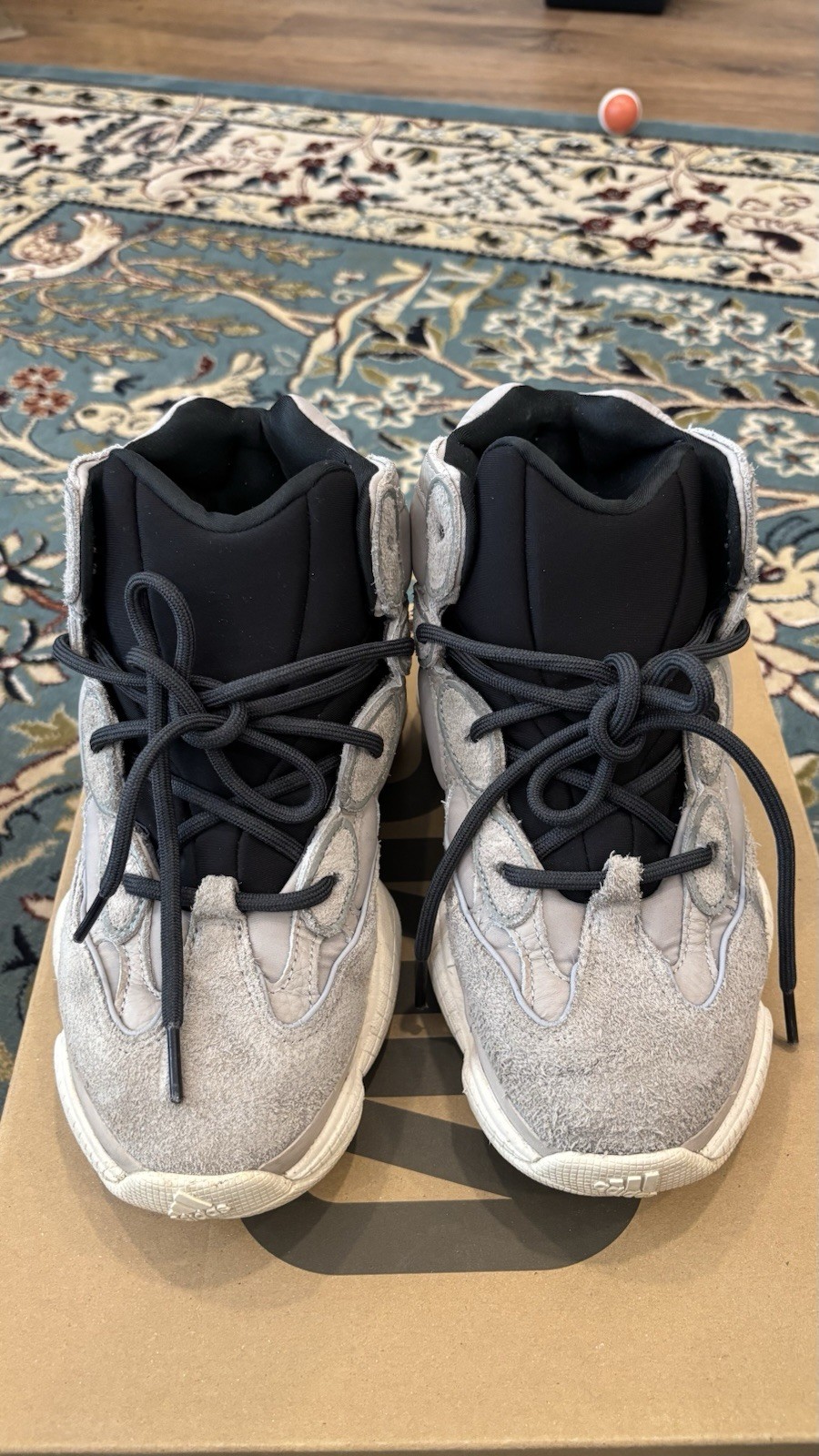 Size 7 – Yeezy 500 High “Mist Stone” – no box