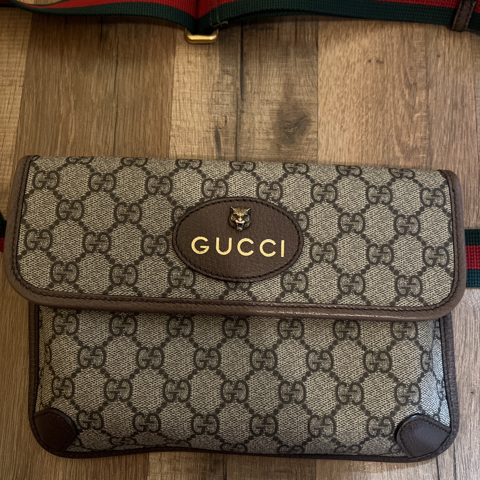 Gucci GG Supreme canvas belt bag