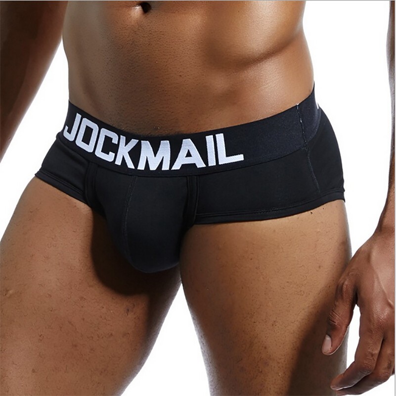 JOCKMAIL Boxer Shorts Men’s U Convex Underwear Cotton Bulge Pouch Trunks Panties