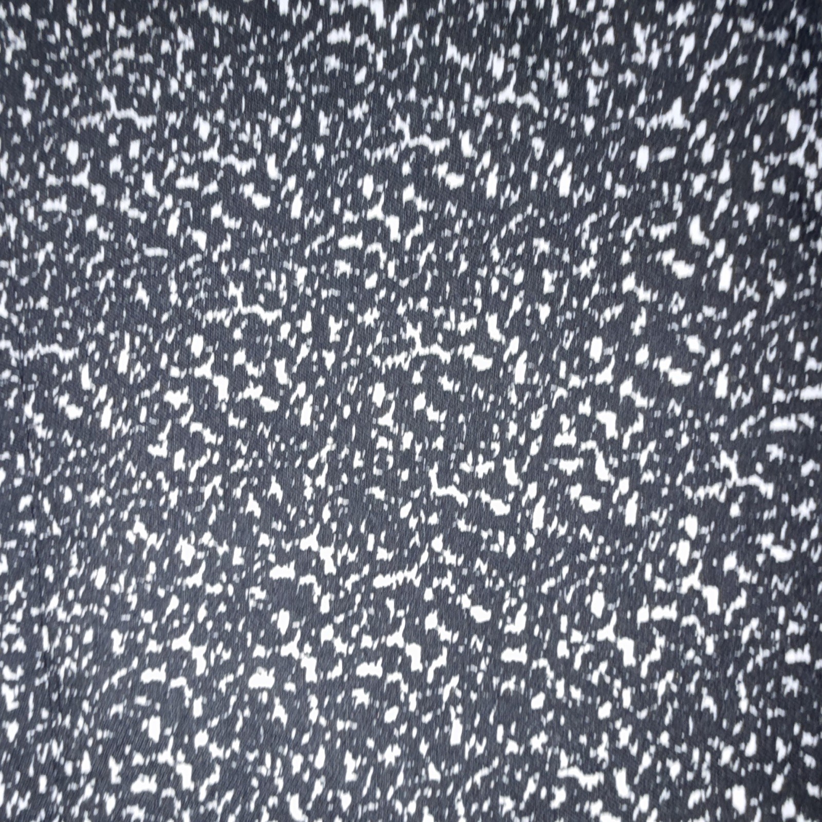 Valerie Stevens Women’s Petite 14P Black/White Speckled Ankle Leggings