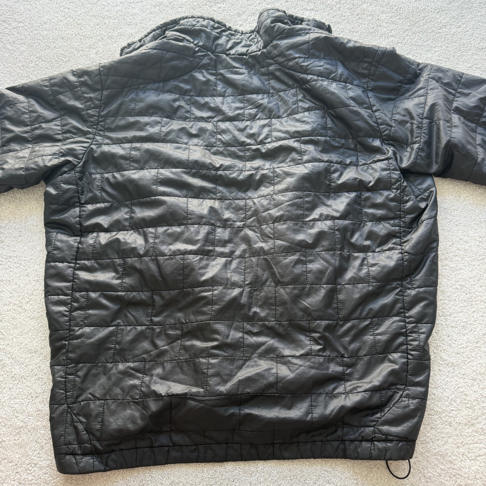 Patagonia Nano Puff Jacket Men’s Puffer Quilted XL Black Full Zip