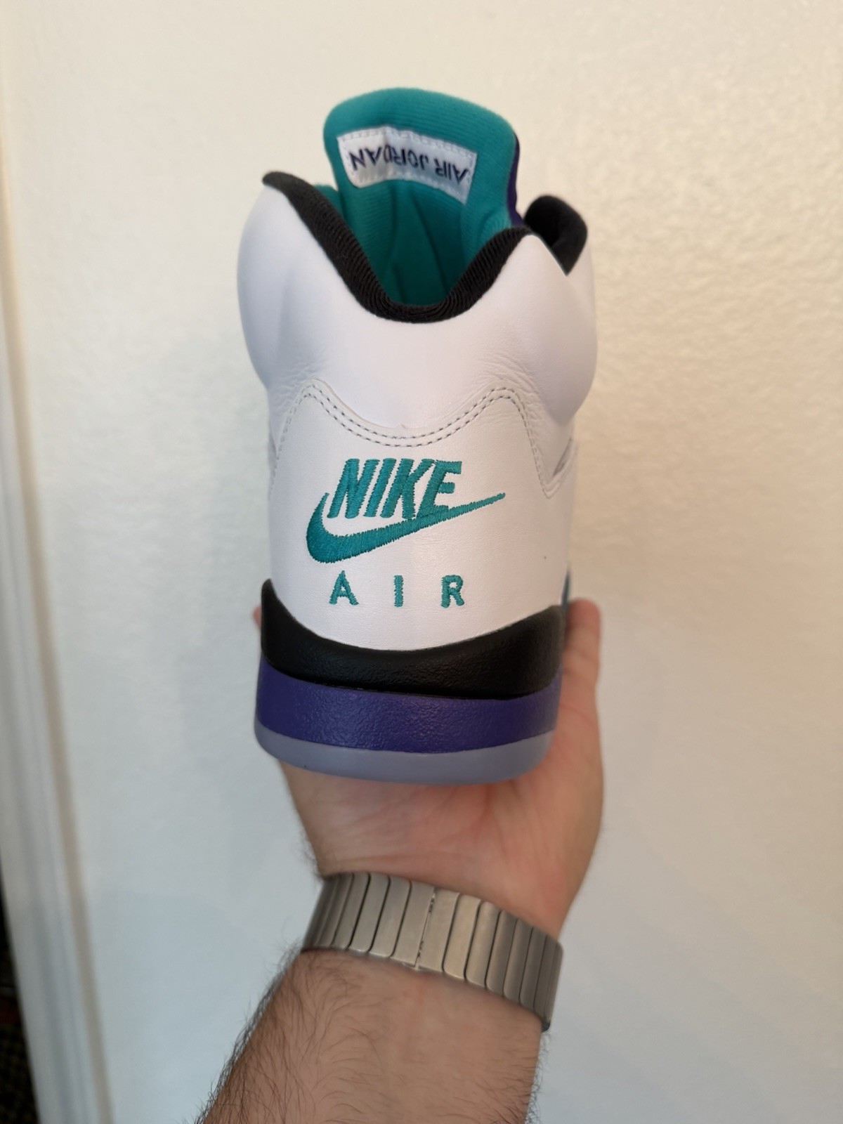 Air Jordan 5 Retro 2025 Grape Size 12