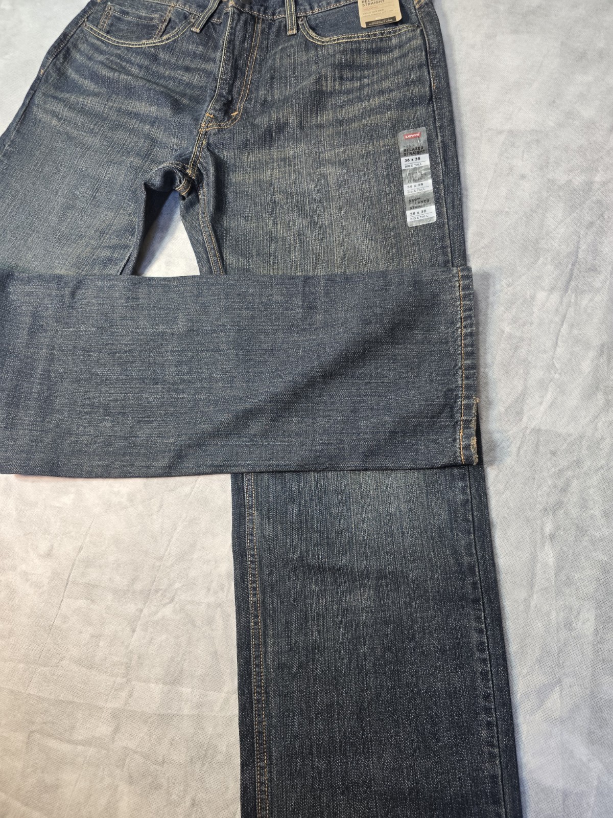 Levi’s 559 Men’s Relaxed Straight Jean- Big & Tall Size 36 x 38