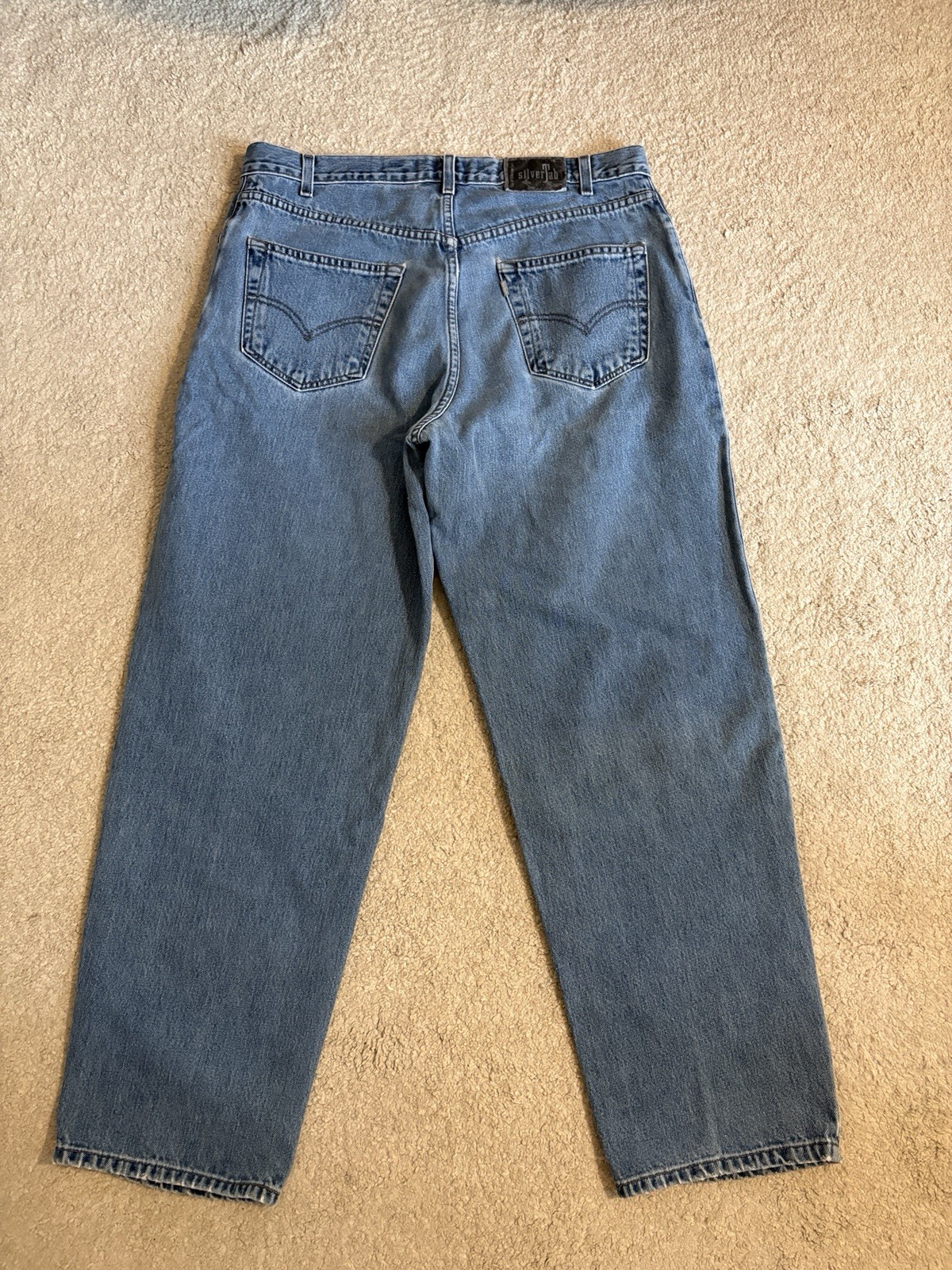 Vintage Levi’s Silvertab Men’s Jeans Loose Fit 36×30 Blue