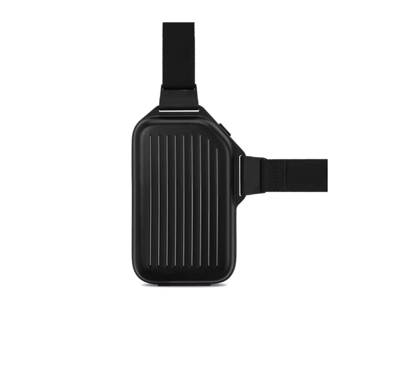 RIMOWA Personal Aluminum Sling Clutch, Black (W/O Tags)