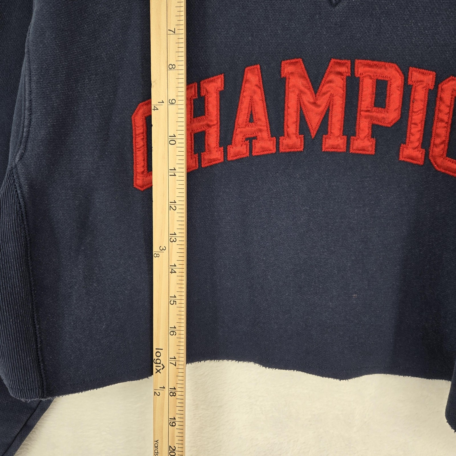 Champion Reverse Weave Sweatshirt Pants Set Womens Medium Cropped Joggers