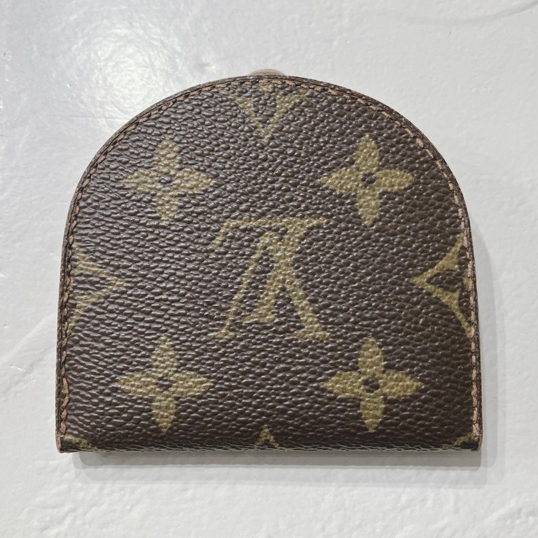 LOUIS VUITTON Monogram Coin Case Change Purse Shipping Included