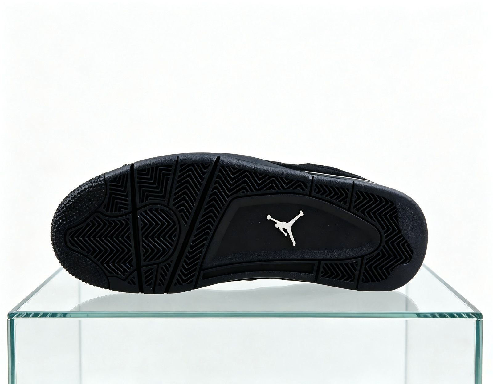 Jordan 4 “Black Cat”Retro Men’s Black Basketball Shoes Mid-Top